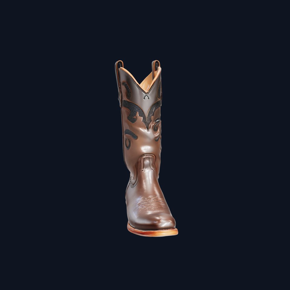 Cowboy Boot Detailed Model Pack